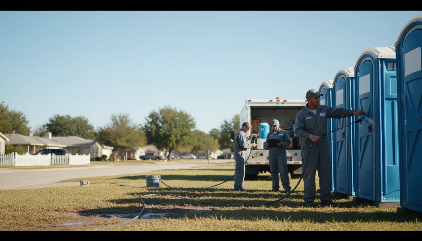 Long-Term Portable Toilet Rental in Verdugo City, CA near me